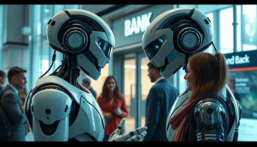 Are friends electric? Exploring human-robot interaction at bank entrance.