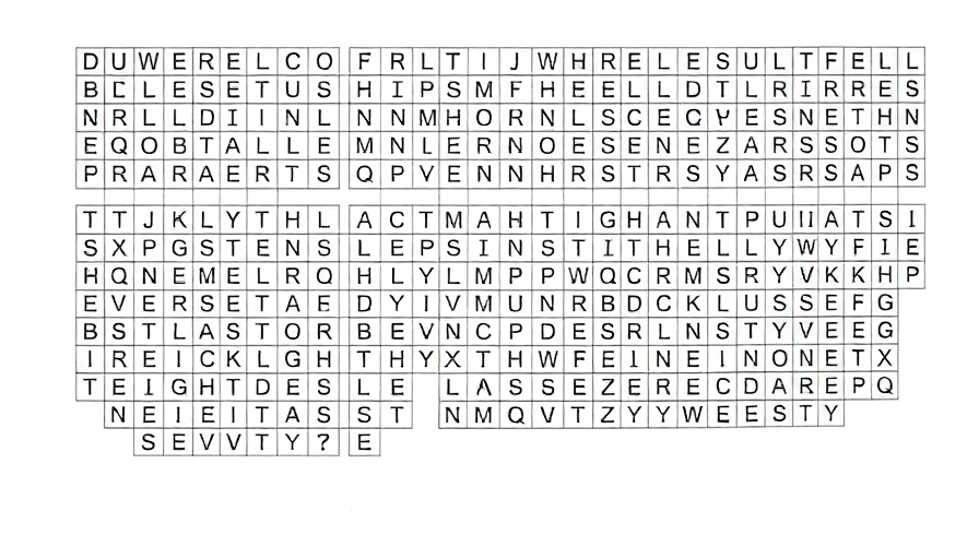 Intricate McKinsey Crossword featuring groovy movie titles