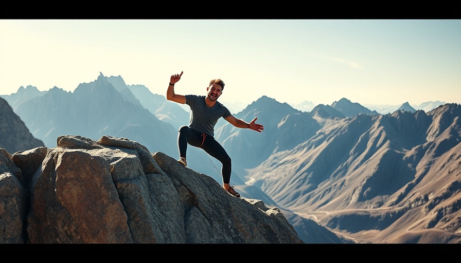 Climber scaling boulder with support at a California climbing destination