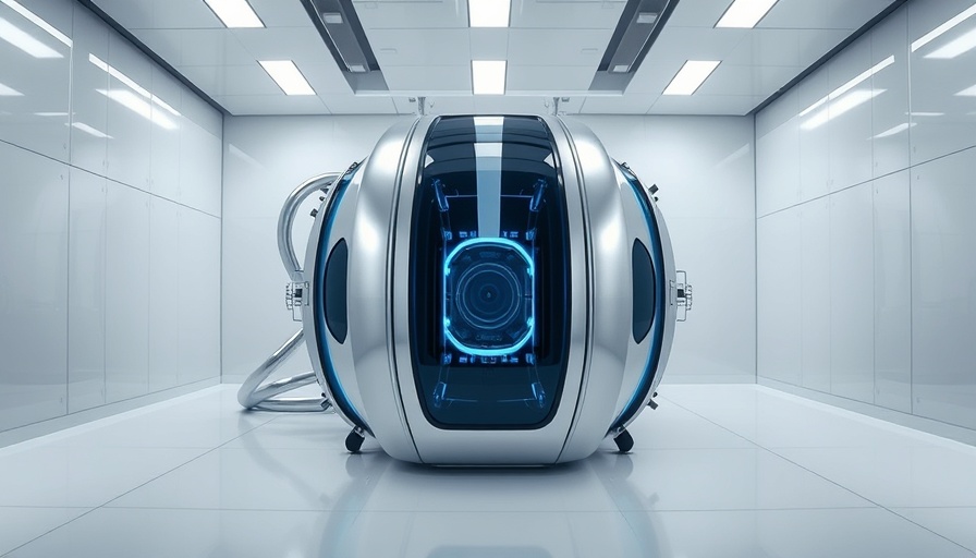 Futuristic Proxima Fusion energy reactor design in a lab setting.