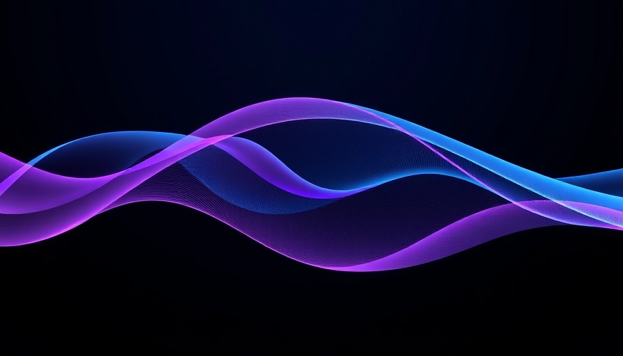 PHP Exception Handling tutorial with abstract digital wave background.