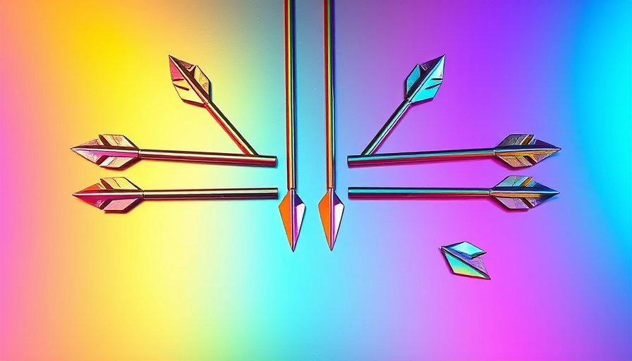 Vibrant, colorful arrows symbolize strategic workforce planning in the age of AI.