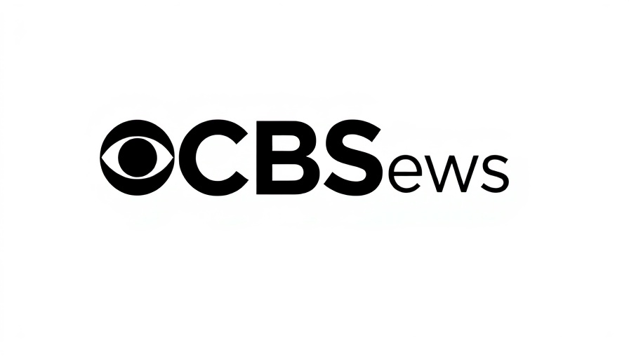 Minimalist CBS News and Stations logo, clear text on white