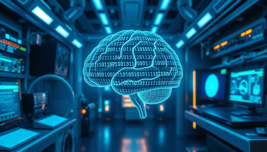 Abstract digital brain representing the Imitation Game for Educational AI.
