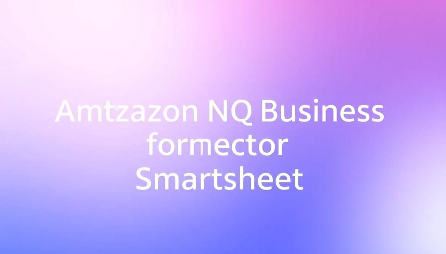 AWS Machine Learning blog image on Amazon Q Business connector for Smartsheet.