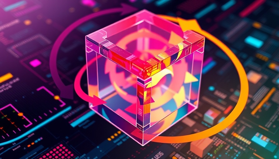 IBM Granite 3.2 enhanced reasoning capabilities visualized with a 3D cube and arrows.