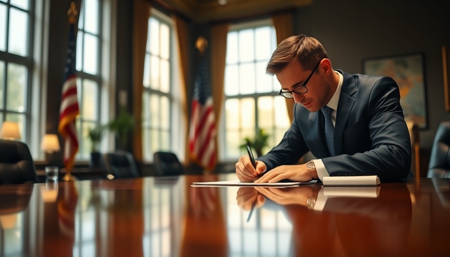 Focused man in office halting offensive cyber operations against Russia.