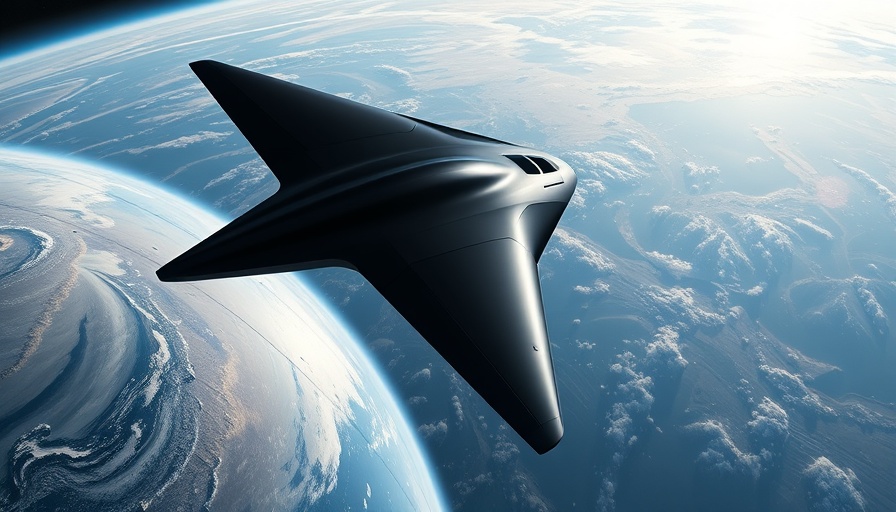 Sleek hypersonic spaceplane flying over Earth - Germany hypersonic spaceplane development
