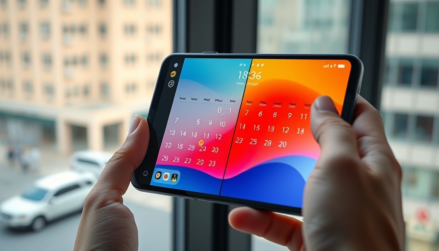 Honor Alpha Plan device showcasing vibrant display at MWC 2025.