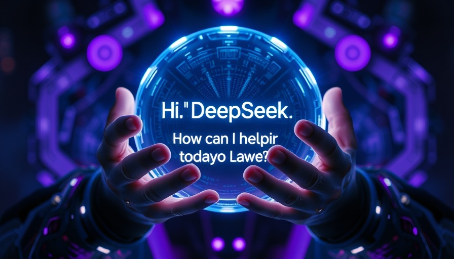 Futuristic AI fortune-telling scene with glowing orb in China.