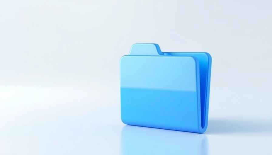 Digital folder icon representing clean Python code organization.