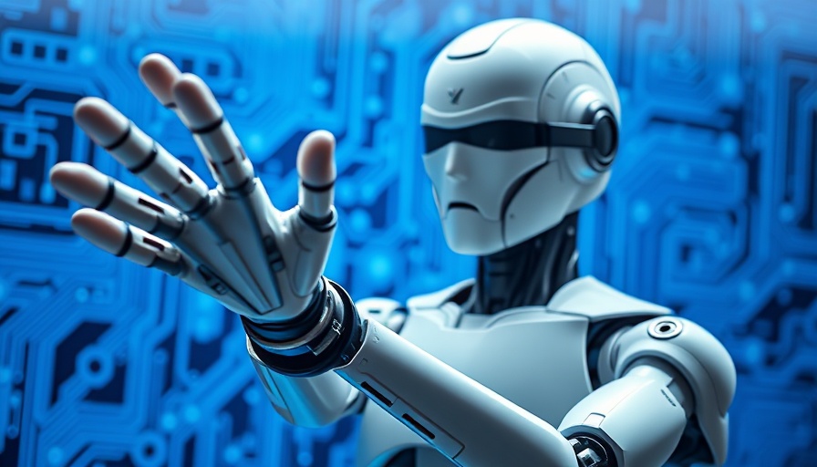 Futuristic robot illustrating data unification for AI readiness.