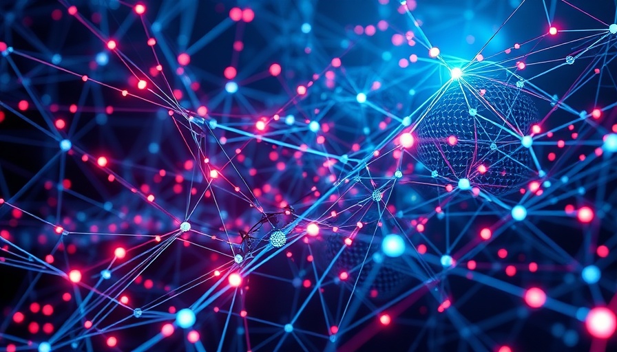 Futuristic digital network representing agentic AI systems theory.