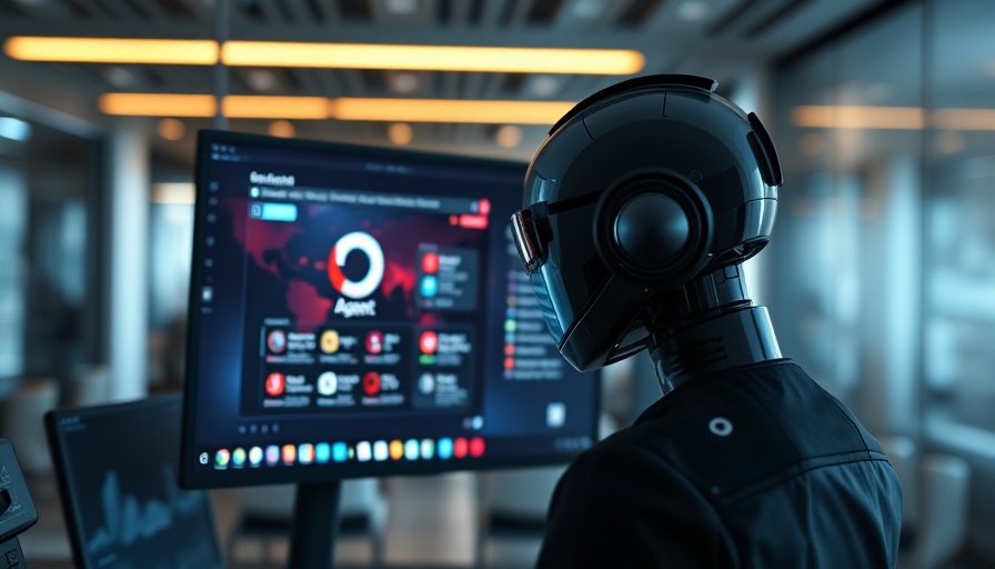 Opera Browser AI Agent interface showcasing split-screen usage.
