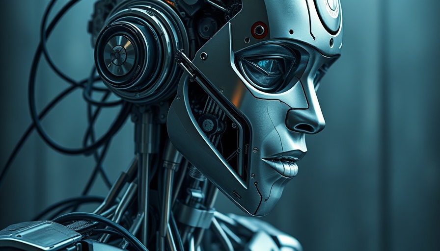 Intricate humanoid robot showcasing AI infrastructure solutions.