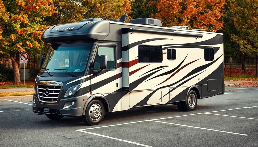Modern RV for 2025 NFL Draft rental experience