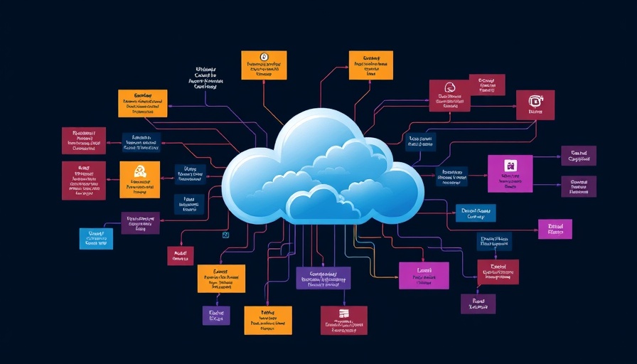 Generative AI in Insurance cloud architecture flowchart.