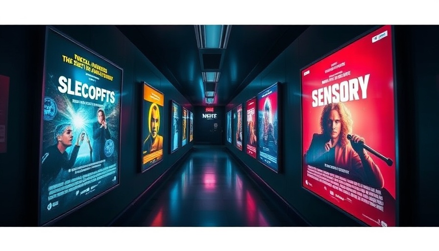 Sensodyne documentary for sensory sensitivities showcased in a dimly lit hallway.