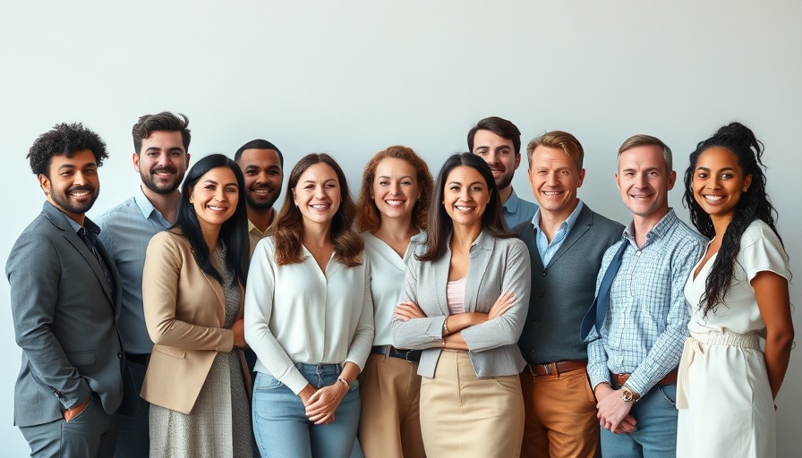 Group of professionals promoting AI in Material Discovery.