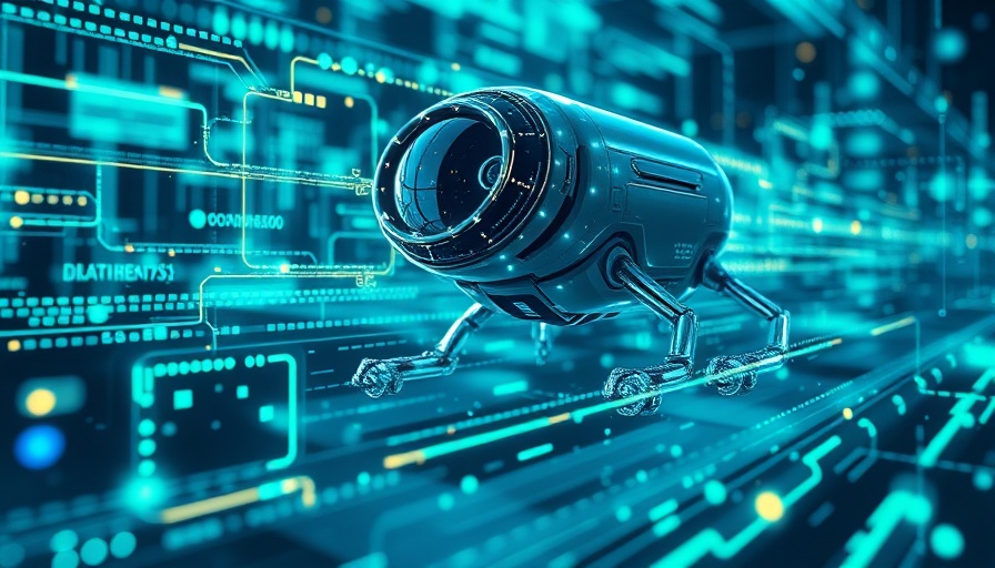 Futuristic mobile agent interacting with data for FedMABench.