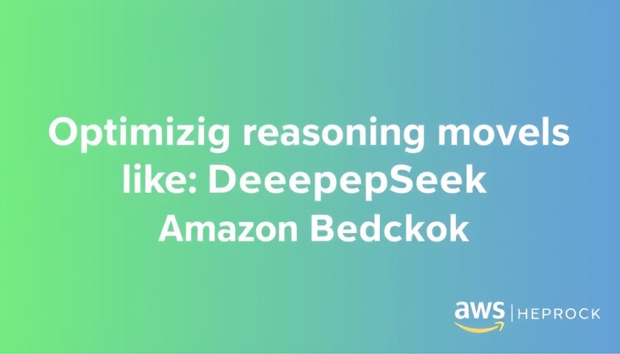 Optimize reasoning models like DeepSeek with Amazon Bedrock on AWS.