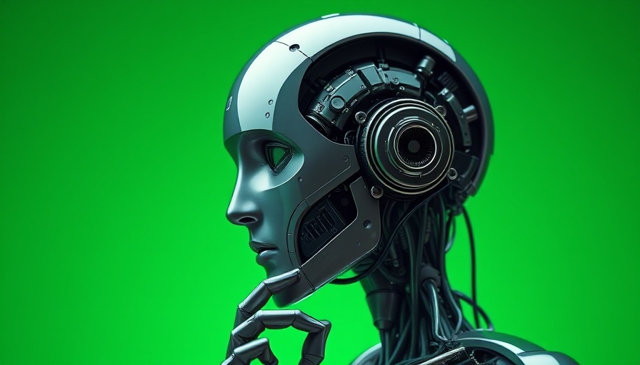 Futuristic robot illustrating embedded AI tools for productivity.