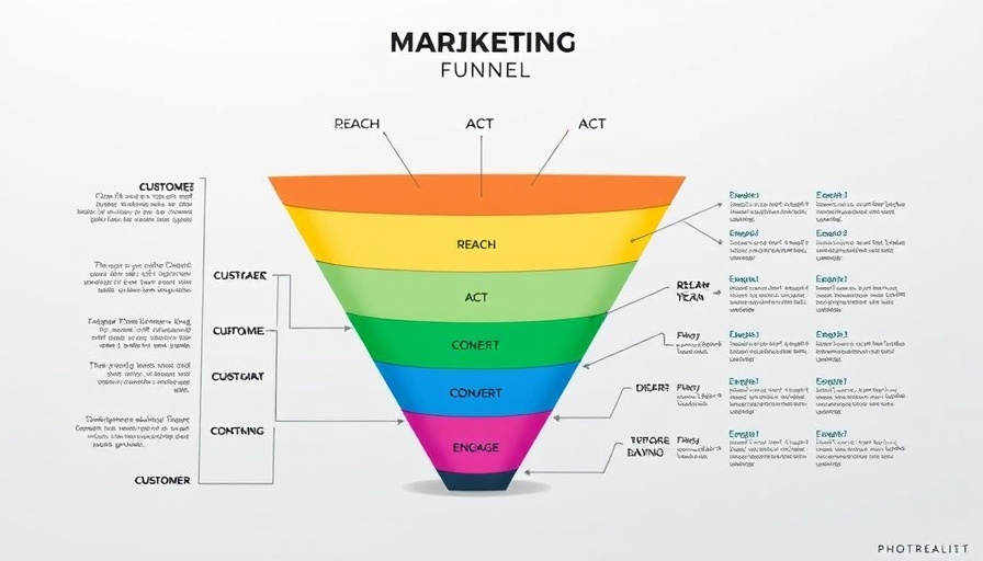Standard Operating Procedures for Marketing funnel diagram.