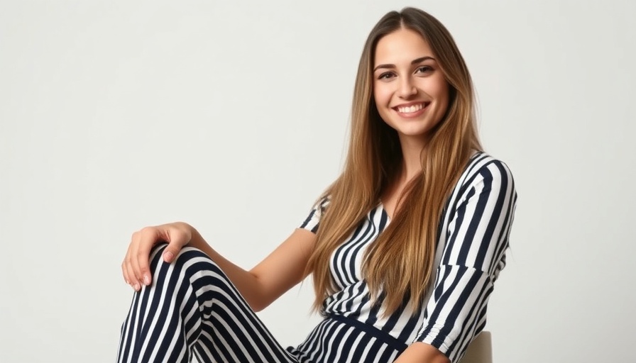 Smiling woman in studio setting for Understanding Microtargeting in Social Media.