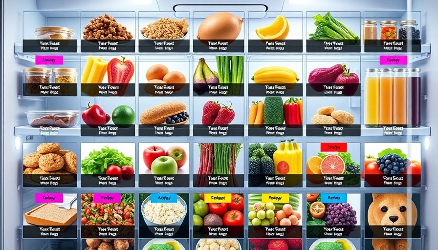Digital food inventory system for AI Food Waste Management Solutions.