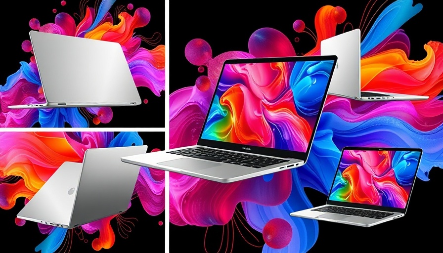 Sleek 15-inch MacBook Air collage showing multiple angles.