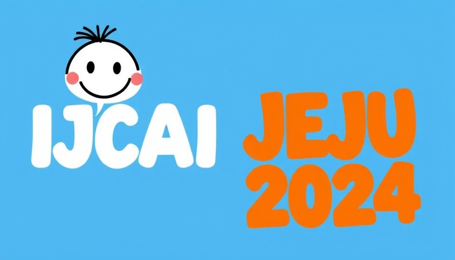 Effective communication about AI at IJCAI Jeju 2024 graphic.