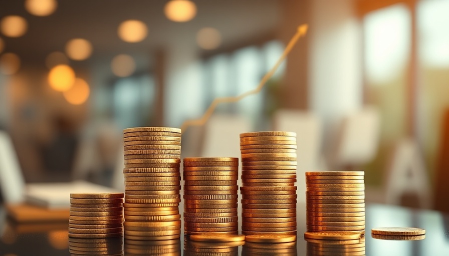 Coins and rising graph symbolizing financial growth, insurers back private credit.