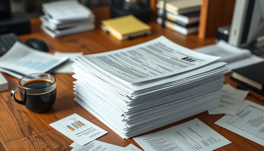 Stack of physics-informed neural networks review papers on desk.
