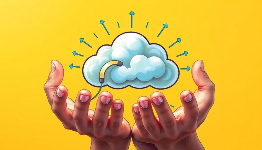 Hands securing cloud technology, European cloud hosting concept.