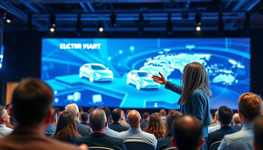 SEAT EV roadmap presentation at annual media conference.