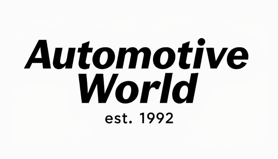 Automotive World logo with black text centered