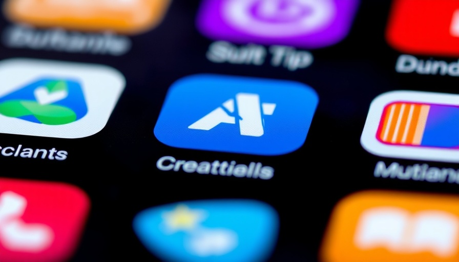 Vibrant digital app icons for alternative apps for human artists.