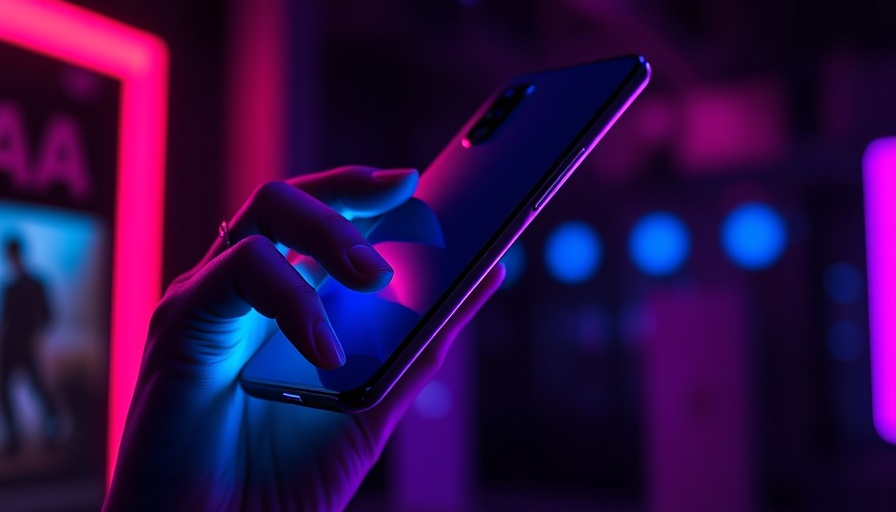 Customize Samsung Galaxy S25 with neon glow.