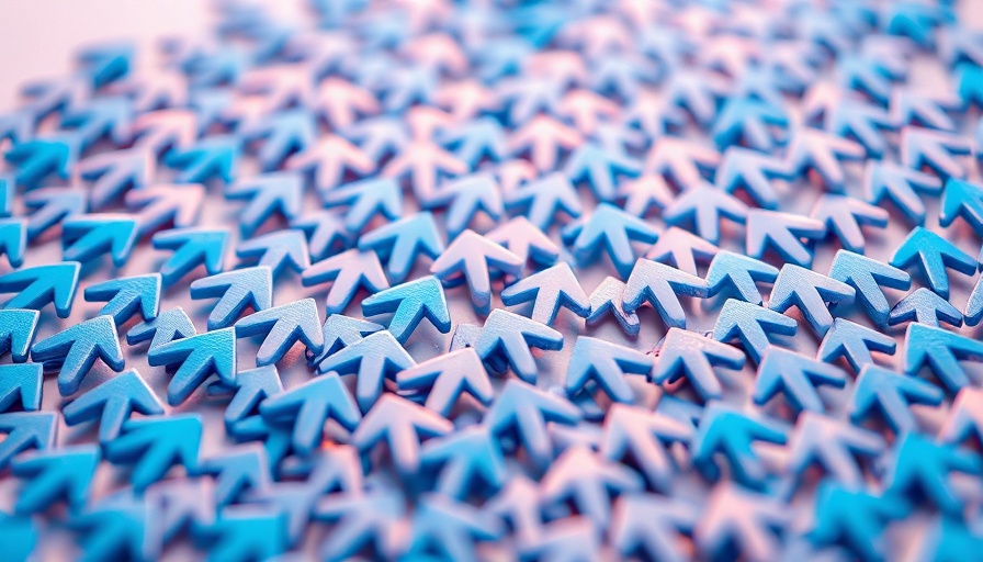 Futuristic drawer with arrow tiles in 3D art, showcasing complexity.