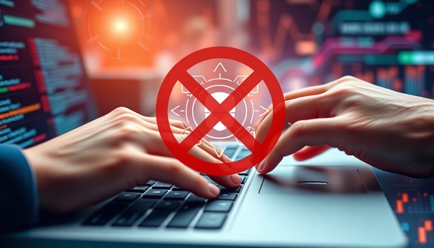 Boost team productivity graphic showing hands typing and no AI symbol.