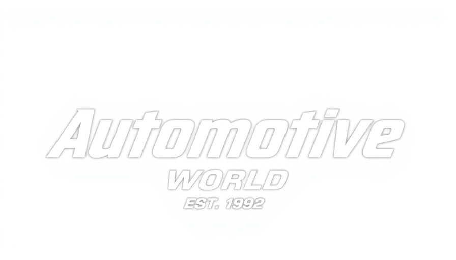 Automotive World logo with est. 1992 in bold text.