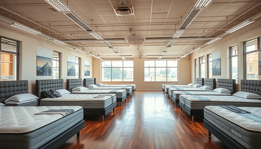 Mattress showroom: how to choose a mattress guide.