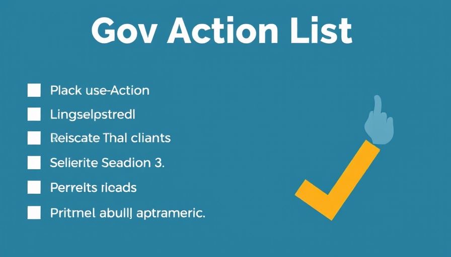 Gov Action List
