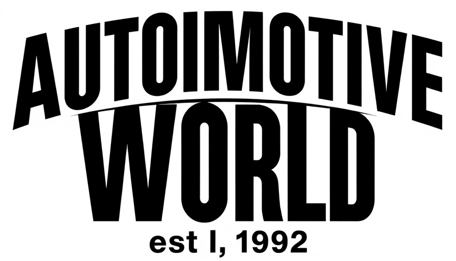Automotive World est. 1992 logo text in bold black.