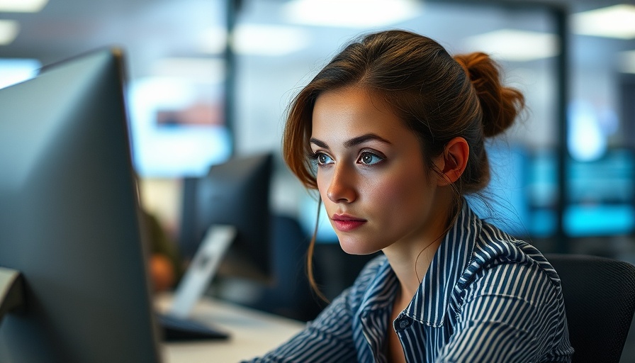 Focused professional highlighting neurodiversity in job postings.