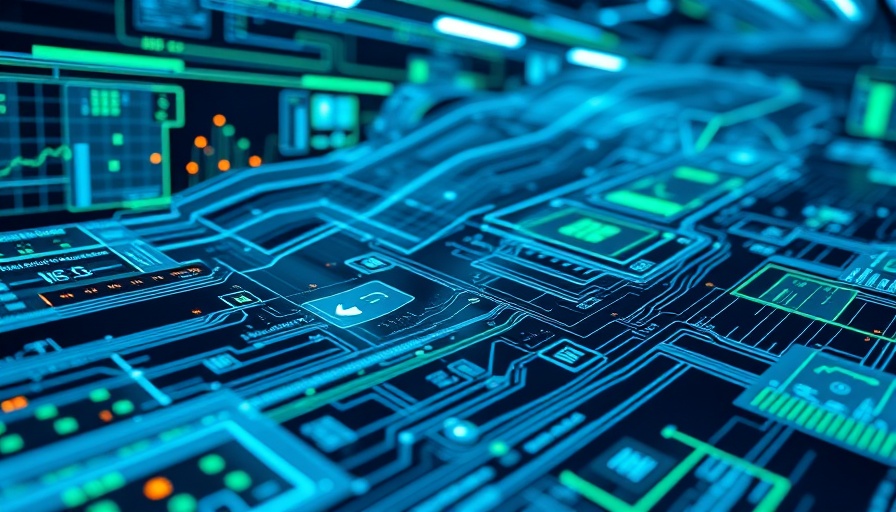 Digital interface for automotive cyber security solutions, showcasing networks.