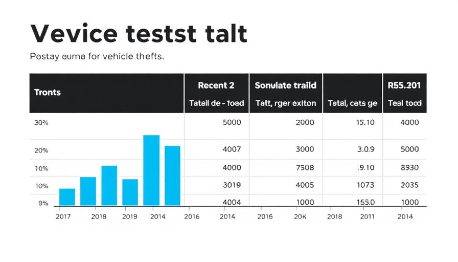 Infographic showing largest drop in U.S. vehicle thefts from 2020 to 2024.