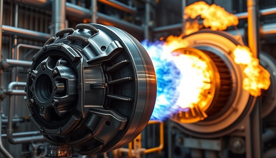 Testing of 3D-printed aerospike rocket engine with blue flame.