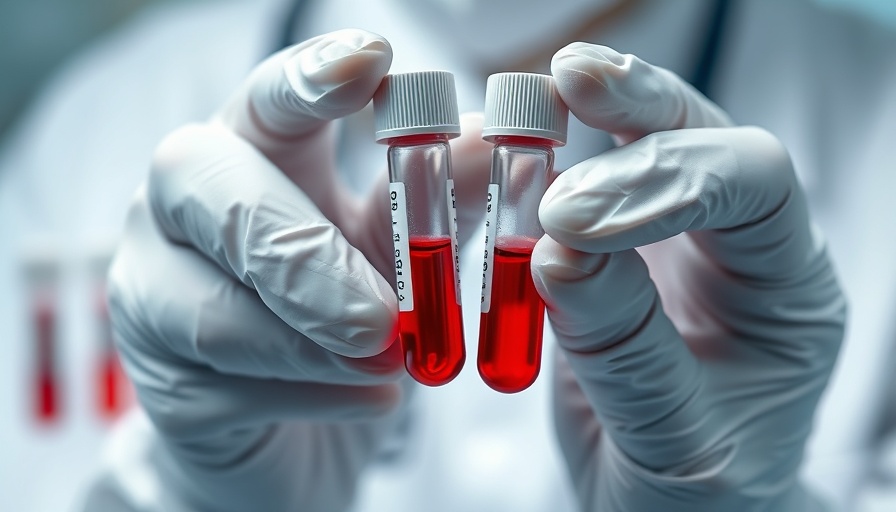 Laboratory blood samples highlighting US aid cuts impact on global health.