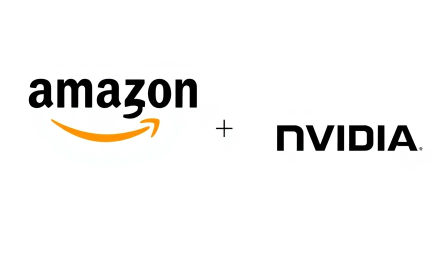 Minimalist logos of AWS and NVIDIA representing generative AI success.